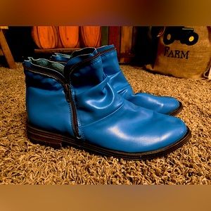 Women’s Blue Booties Size 11